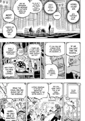 Classic action manga page translated into the selected language