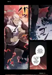 Dark action panel page translated into the selected language
