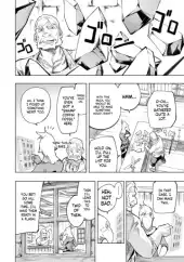 Dense manga page translated into the selected language with Scan Translator