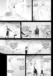 Fantasy manga dialogue page translated into the selected language