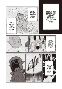 Manga page with black text boxes translated into the selected language