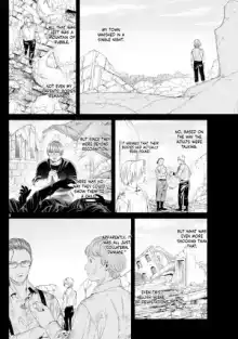 Fantasy manga panel page translated into the selected language