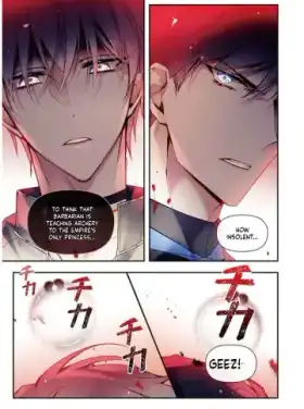 Página traducida al idioma elegido con Scan Translator - Primer plano de manhwa en color