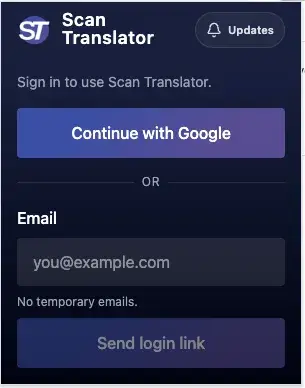 Télécharger l’extension et créer un compte