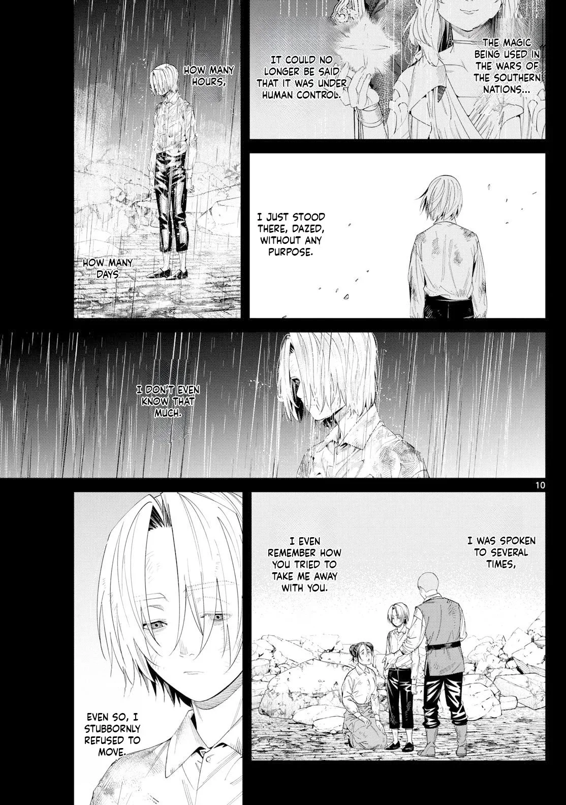 Comparison between raw and translated scan